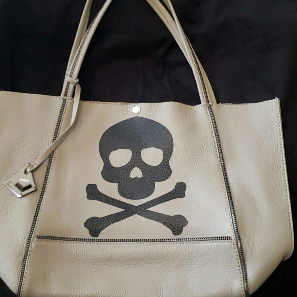 BOTKIER HTF Rare Skull and Crossbones Tote